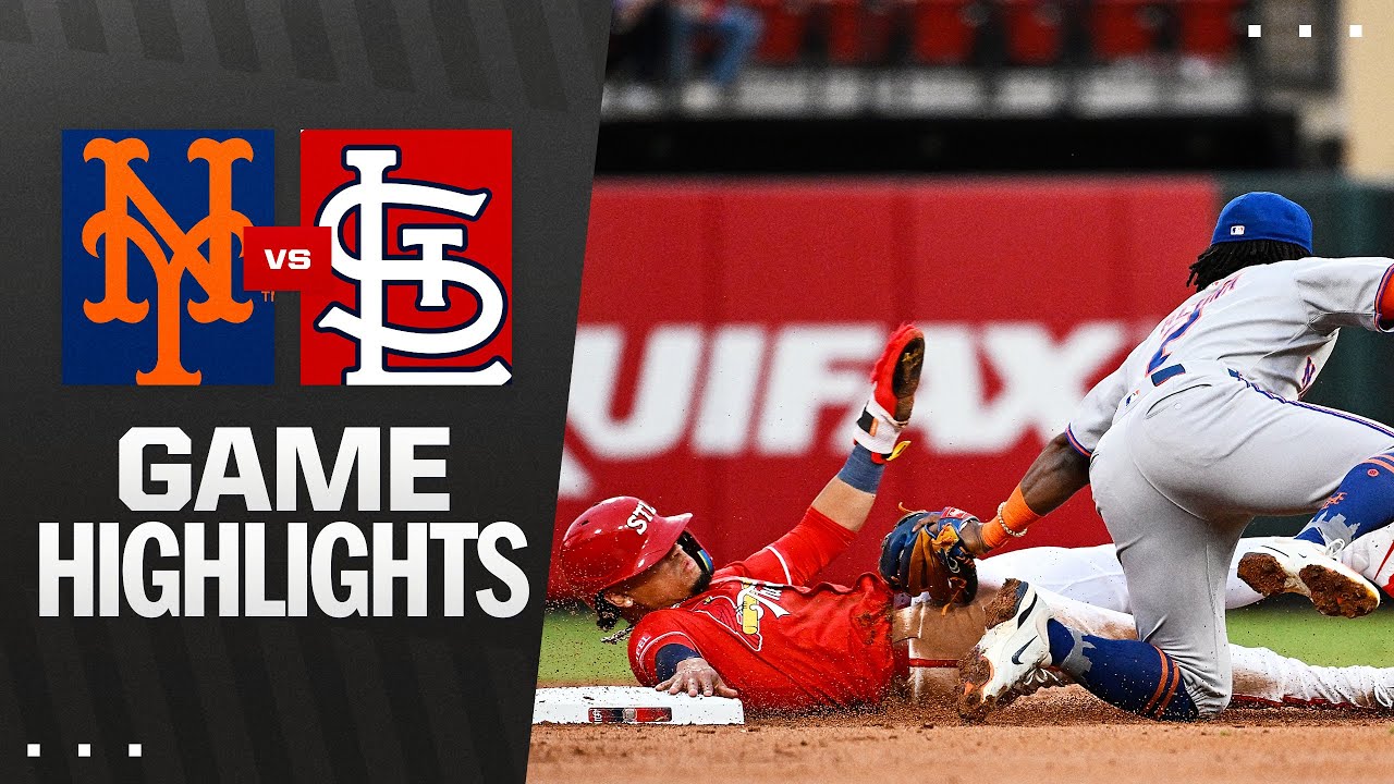 Mets vs. Cardinals Game Highlights (5/2/25) | MLB Highlights