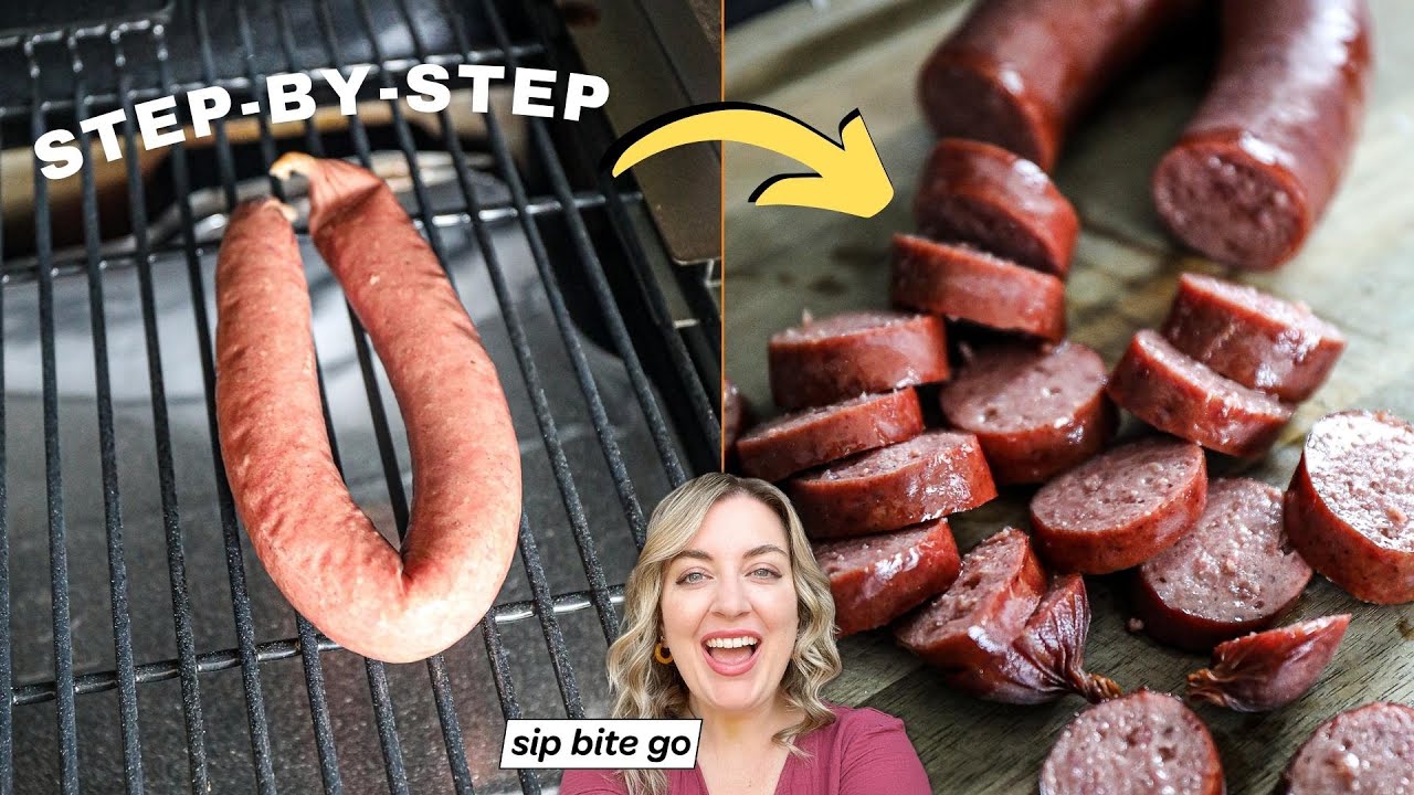 How To Smoke Kielbasa On Traeger Pellet Grill (Ironwood 650 Demo)