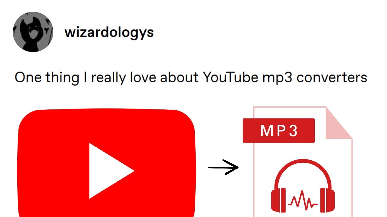 I love YouTube mp3 converters