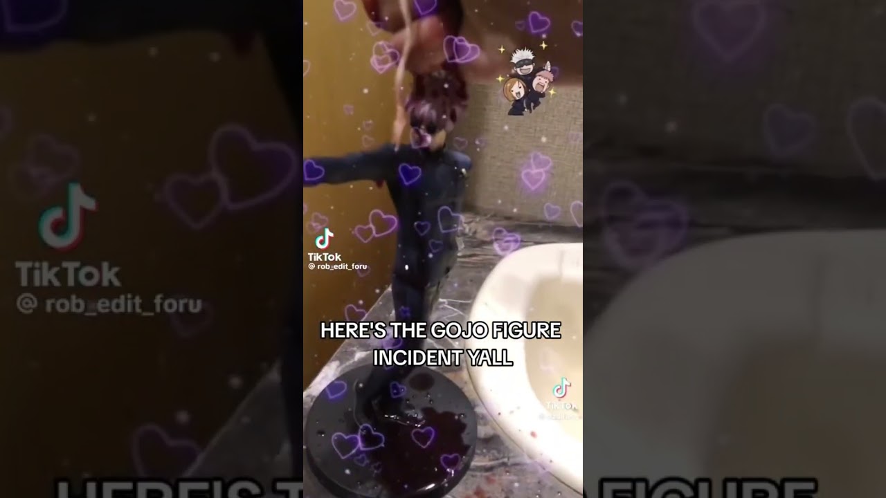 Gojo figure incident