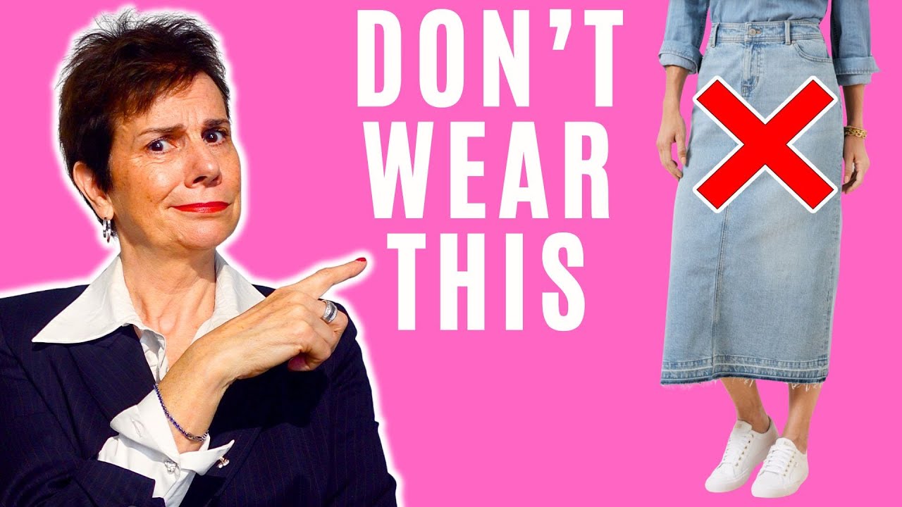 How Not To Wear Summer Skirts Over 50: Fashion Mistakes Women Over 50 Make With Skirts