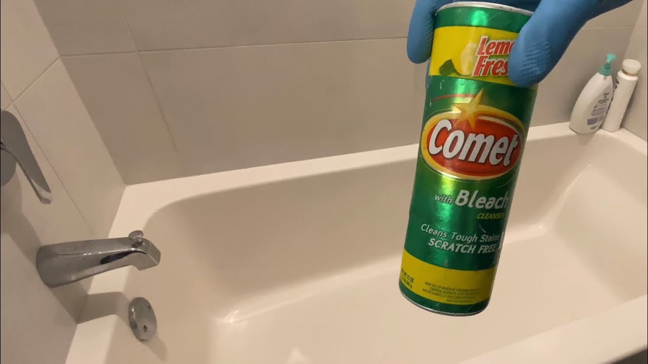 Clean With Me: How to Clean Bathtub (Episode 30)