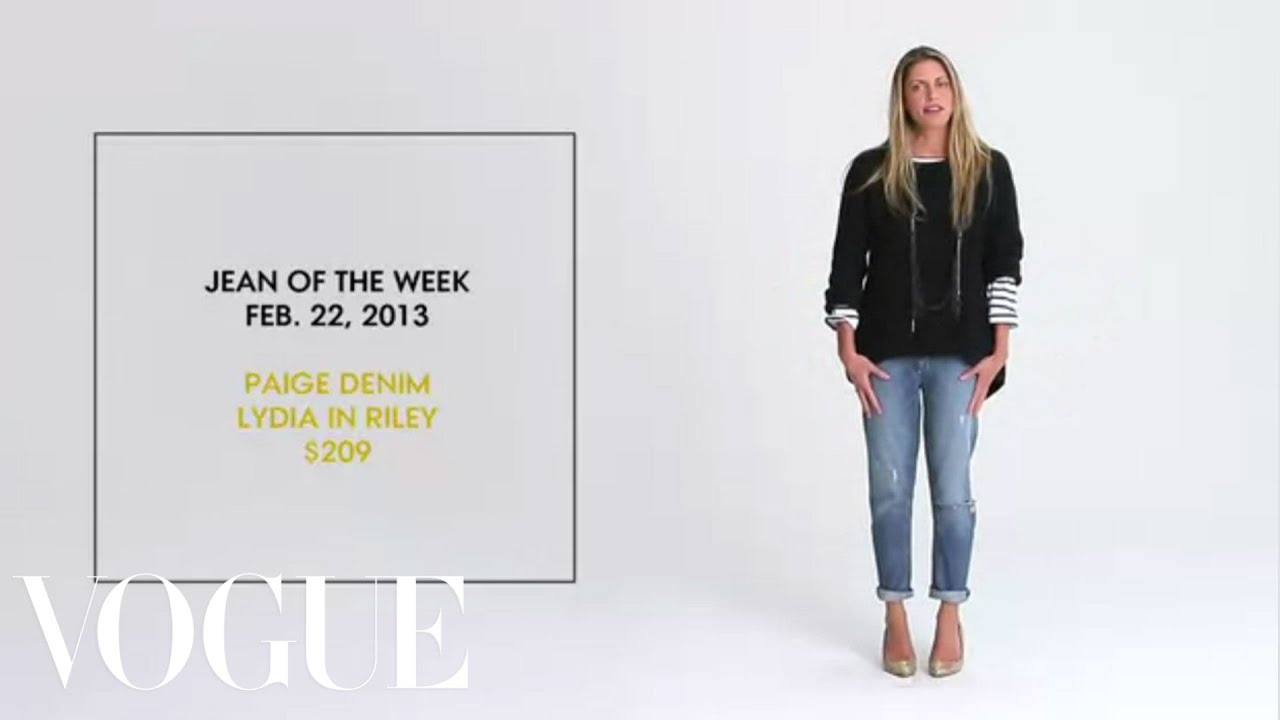 Paige Denim Jean - Jeanius: Valerie Boster - Vogue