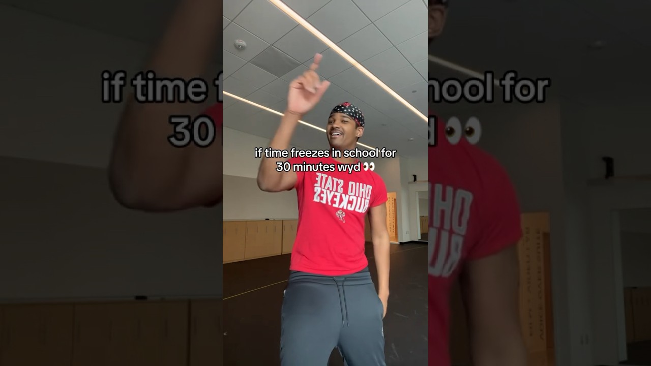 What You Doing If Time Froze For 30 Minutes In School? #shorts