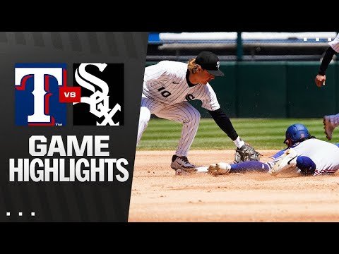 Rangers vs. White Sox Game Highlights (5/25/25) | MLB Highlights