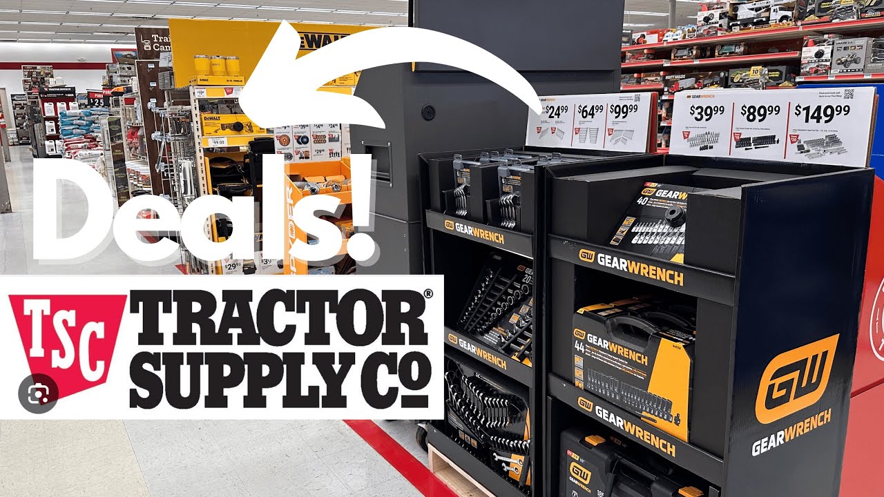 Tractor Supply Crazy Black Friday Tool Deals 2024