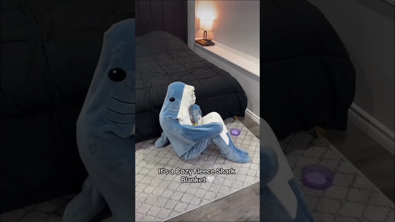 Shark Blanket: The Ultimate Cozy Companion!