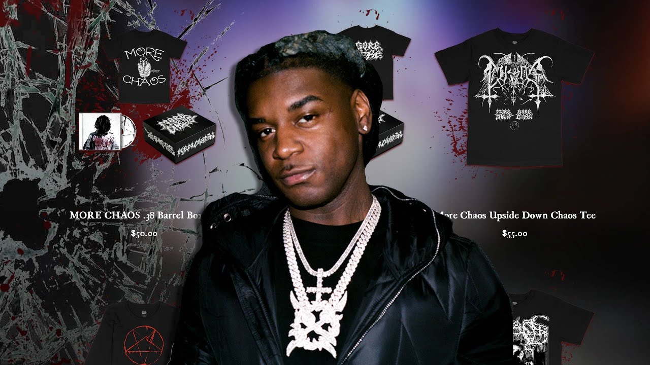 Ken Carson's More Chaos Merch Is Here 🧛🏾