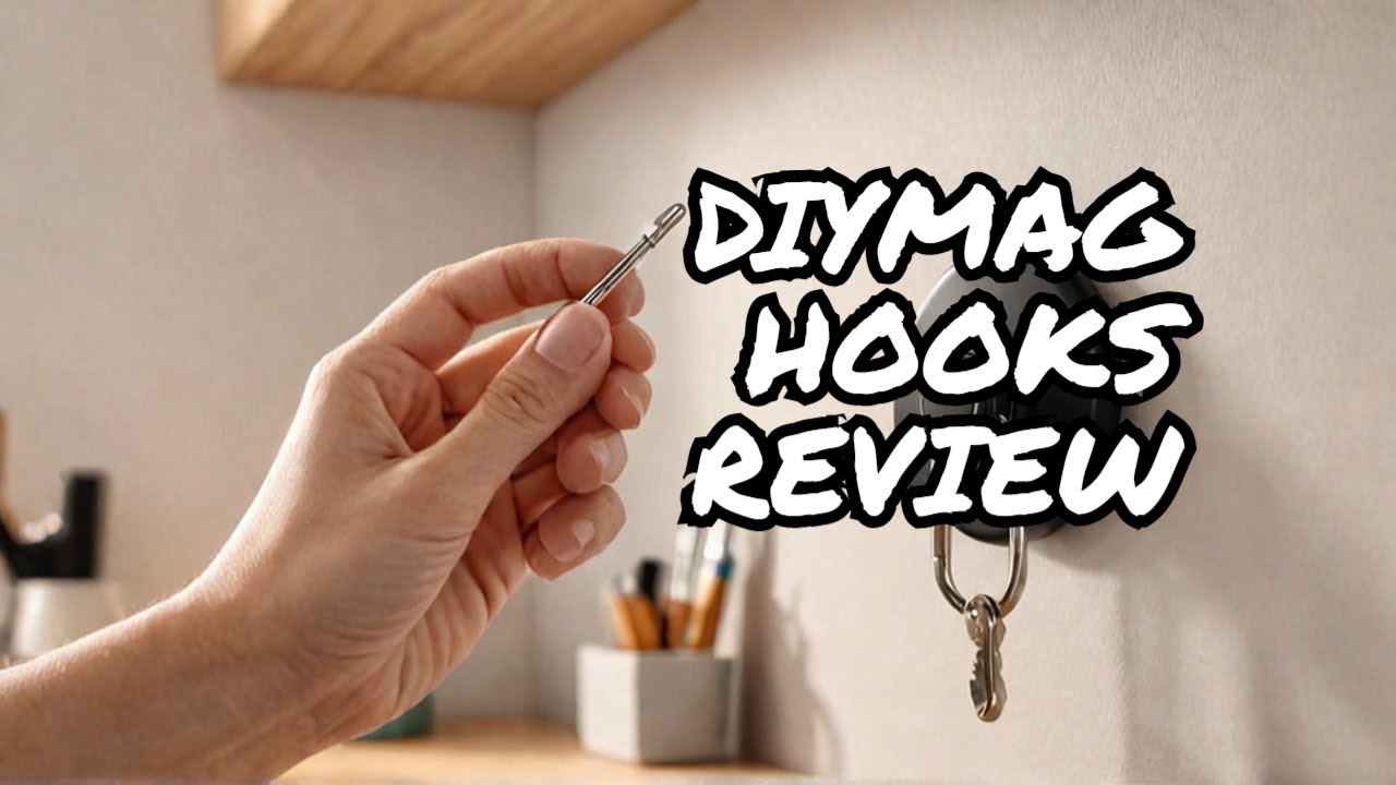 DIYMAG Magnetic Hooks Review | Heavy-Duty Solution for Home Organization