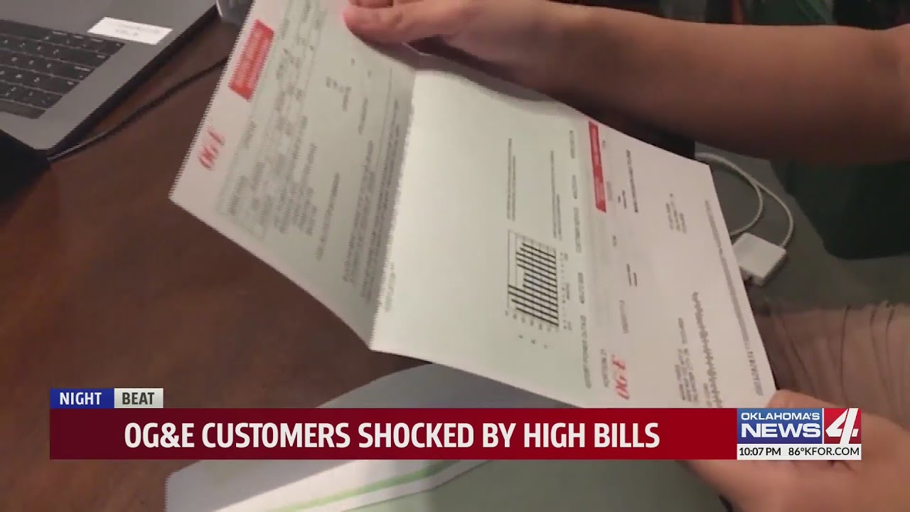 OG&E customers shocked by high electric bills