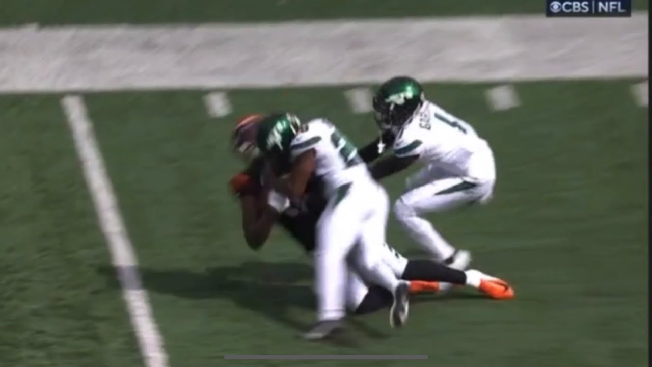Tee Higgins SCARY Head Injury 🙏🏼🙏🏼 | Jets vs Bengals
