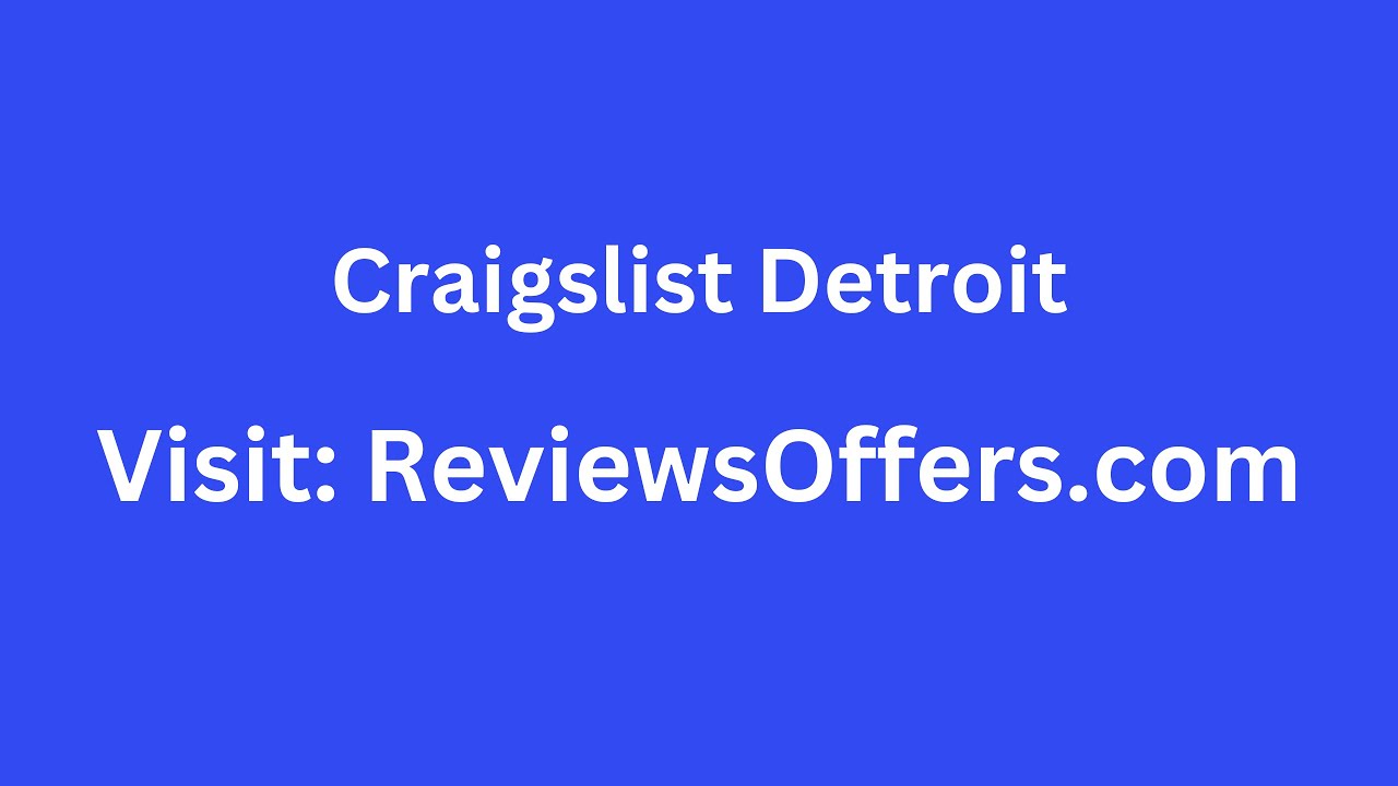 Craigslist Detroit Pets, Top 10 Craigslist Detroit Cars | ReviewsOffers.com