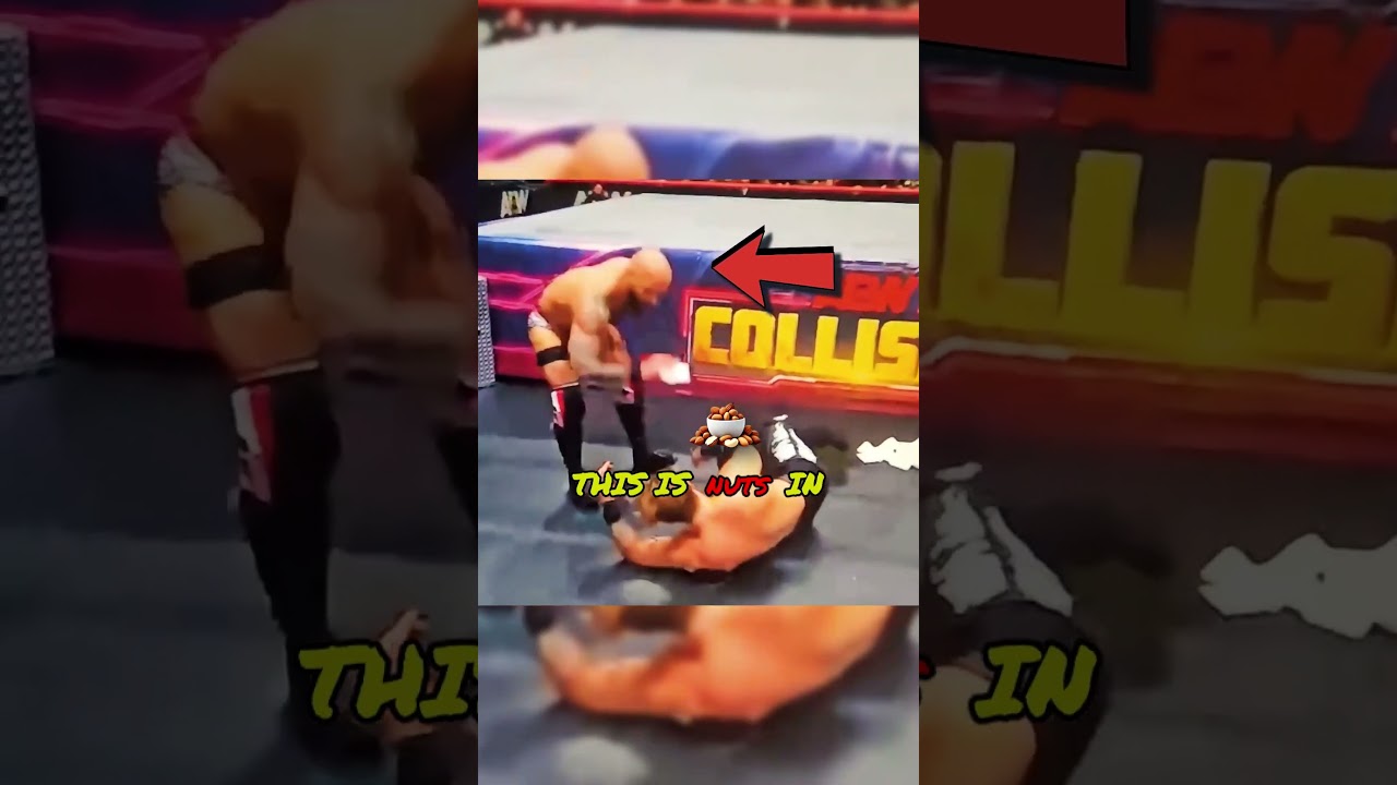 SHOCKER Wrestler WIPES His NUTS! DURING MATCH?😮 #wwe #wrestlingentertainment #wrestling #aew #sports