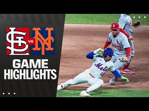 Cardinals vs. Mets Game Highlights (4/17/25) | MLB Highlights