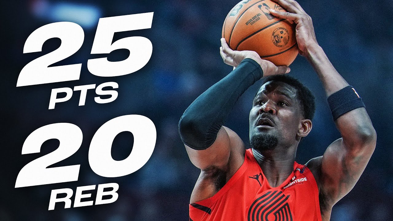 Deandre Ayton's DOMINANT 25-PT & 20-REB Performance vs Suns | February 3, 2025
