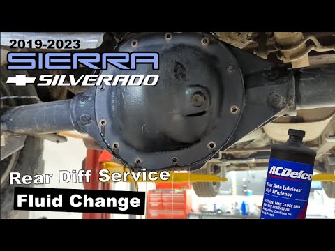 2019-2024 Sierra/Silverado: Rear Differential Service