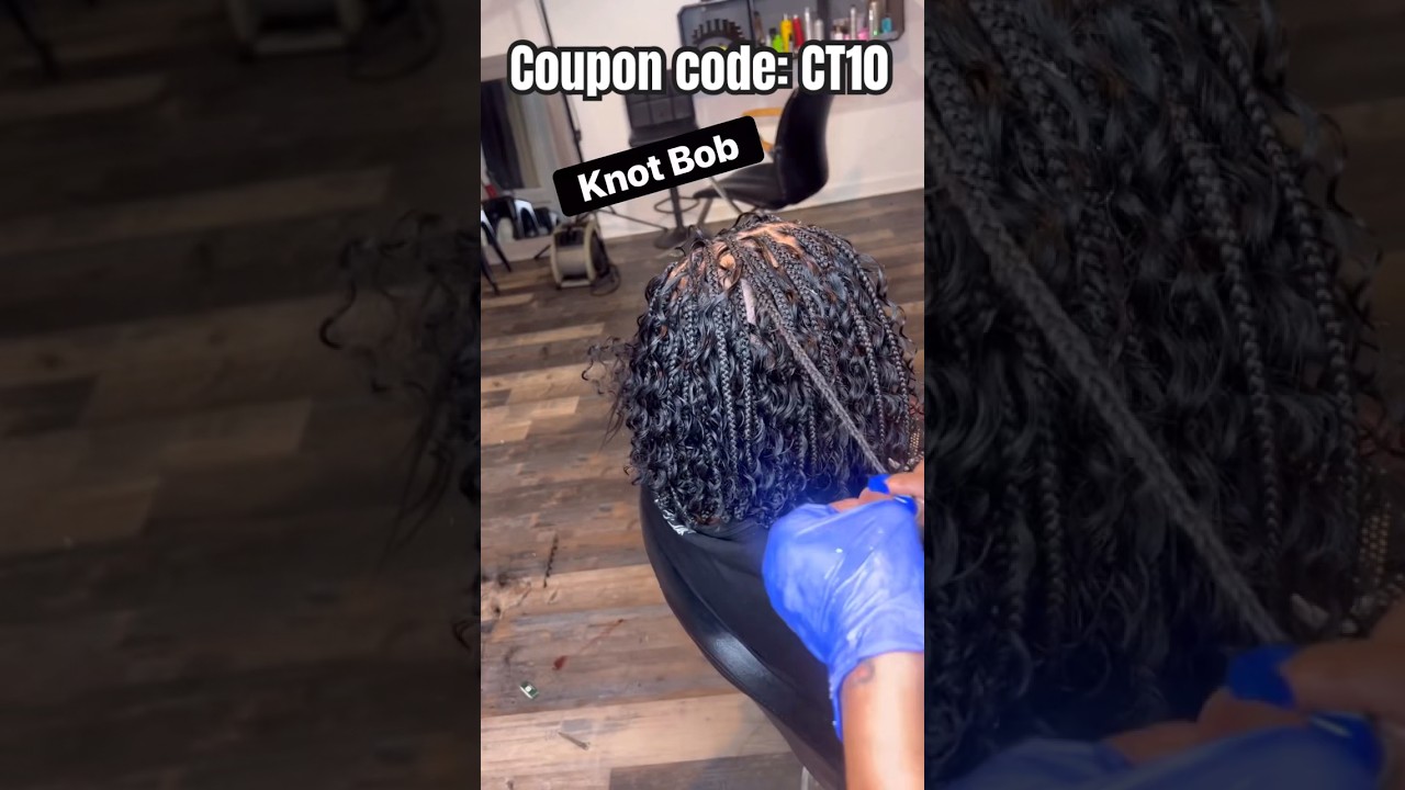 Bohemian Knotless Braid Bob🌟Summer Short Bob | Raw Human Hair Review Ft.@UlaHair