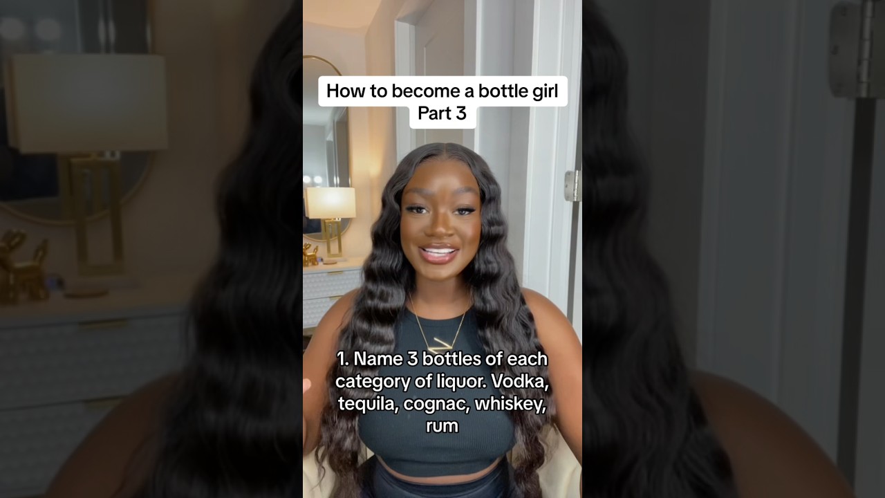 Interview answer and questions on how to become a bottle girl 🚨🚨🚨#bottlegirl #bartender #server