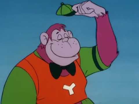 Grape Ape - (Lifting the gym building) Yep. Grape Ape.
