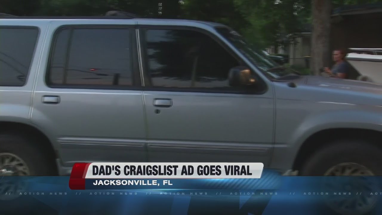 NOW TRENDING: Father's Craigslist ad selling vehicle goes viral