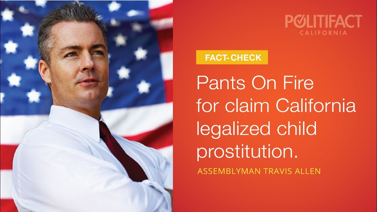 California Did Not Legalize Child Prostitution