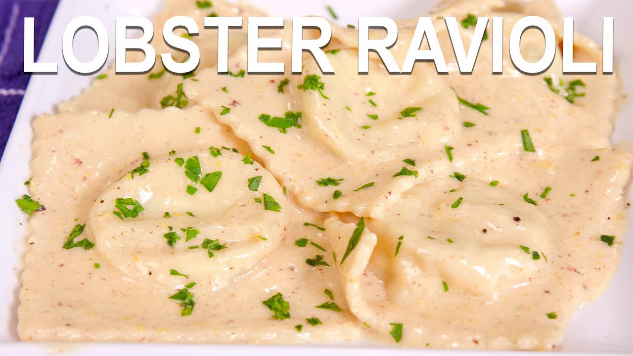 How to Make Luxurious Lobster Ravioli from Scratch | Pour Choices Kitchen