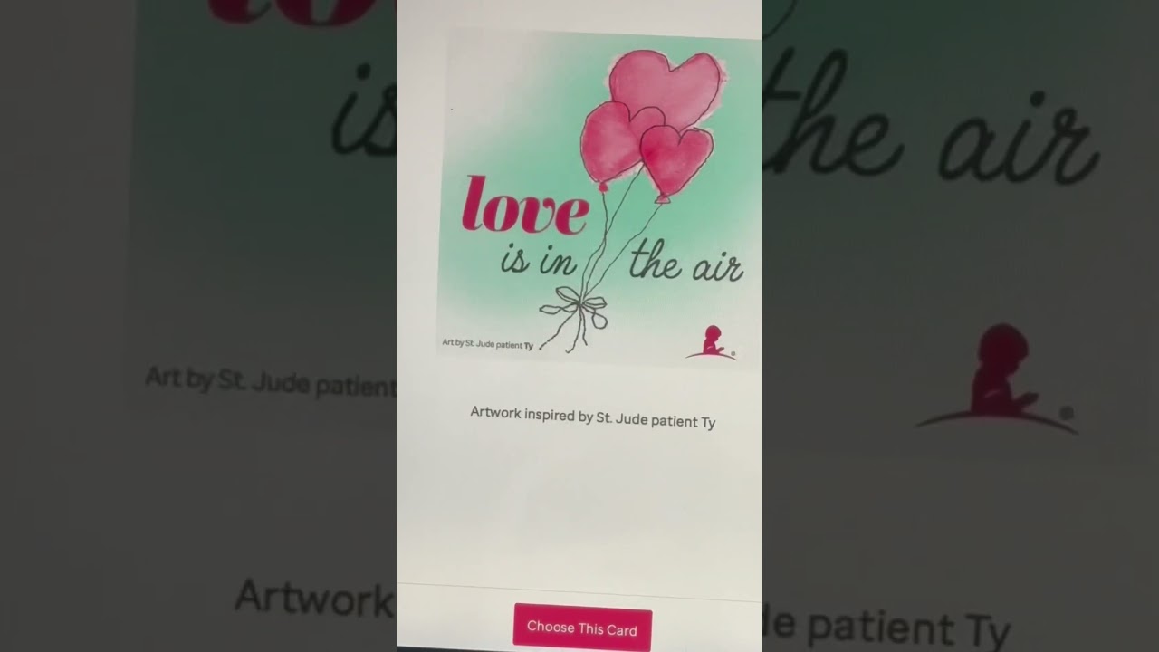 Send a Valentine’s Day card to St. Jude kids today!