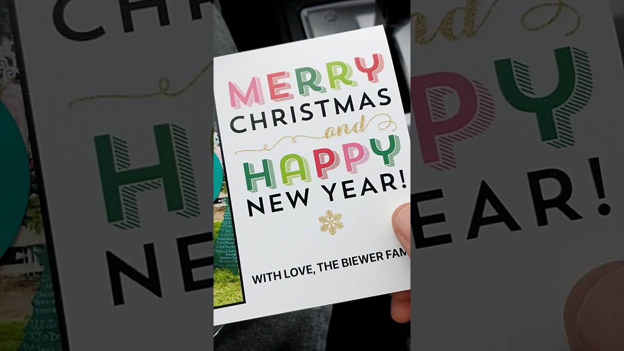 walgreens holiday Christmas card ❣️them