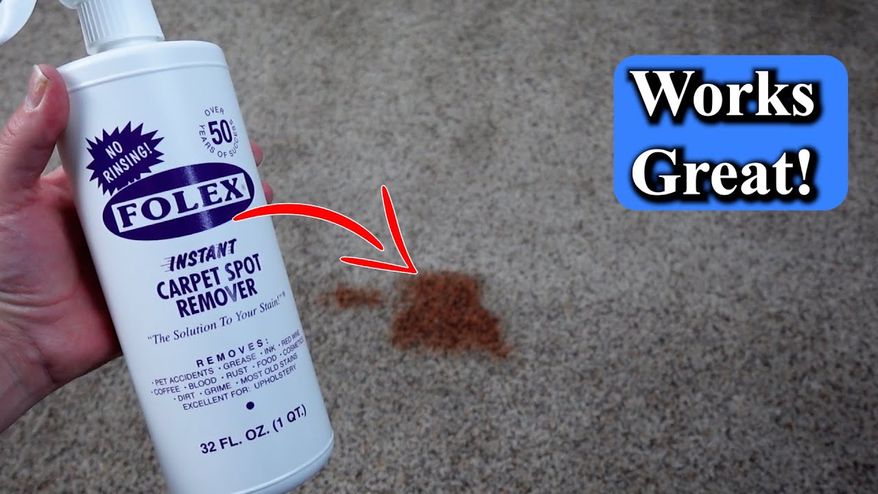 How to Use Folex Carpet Cleaner