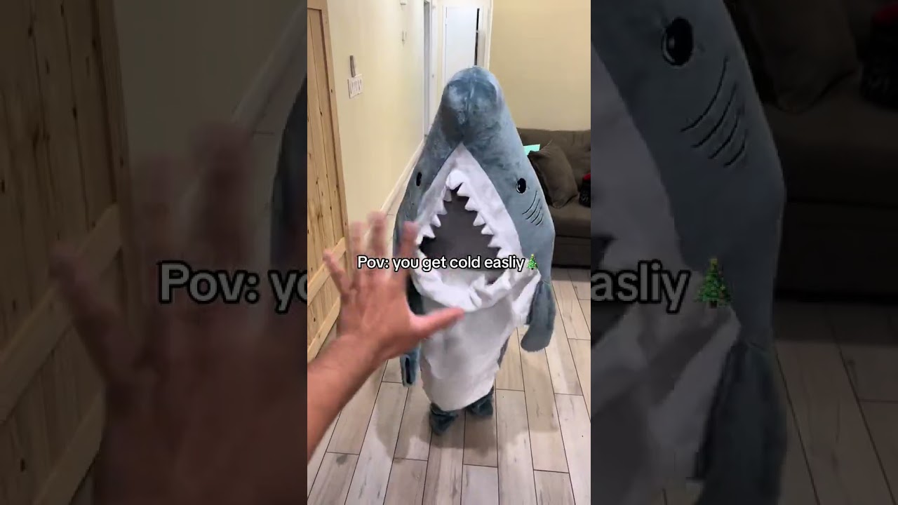 It's a Winter Must Have 🎄 #shark #blanket