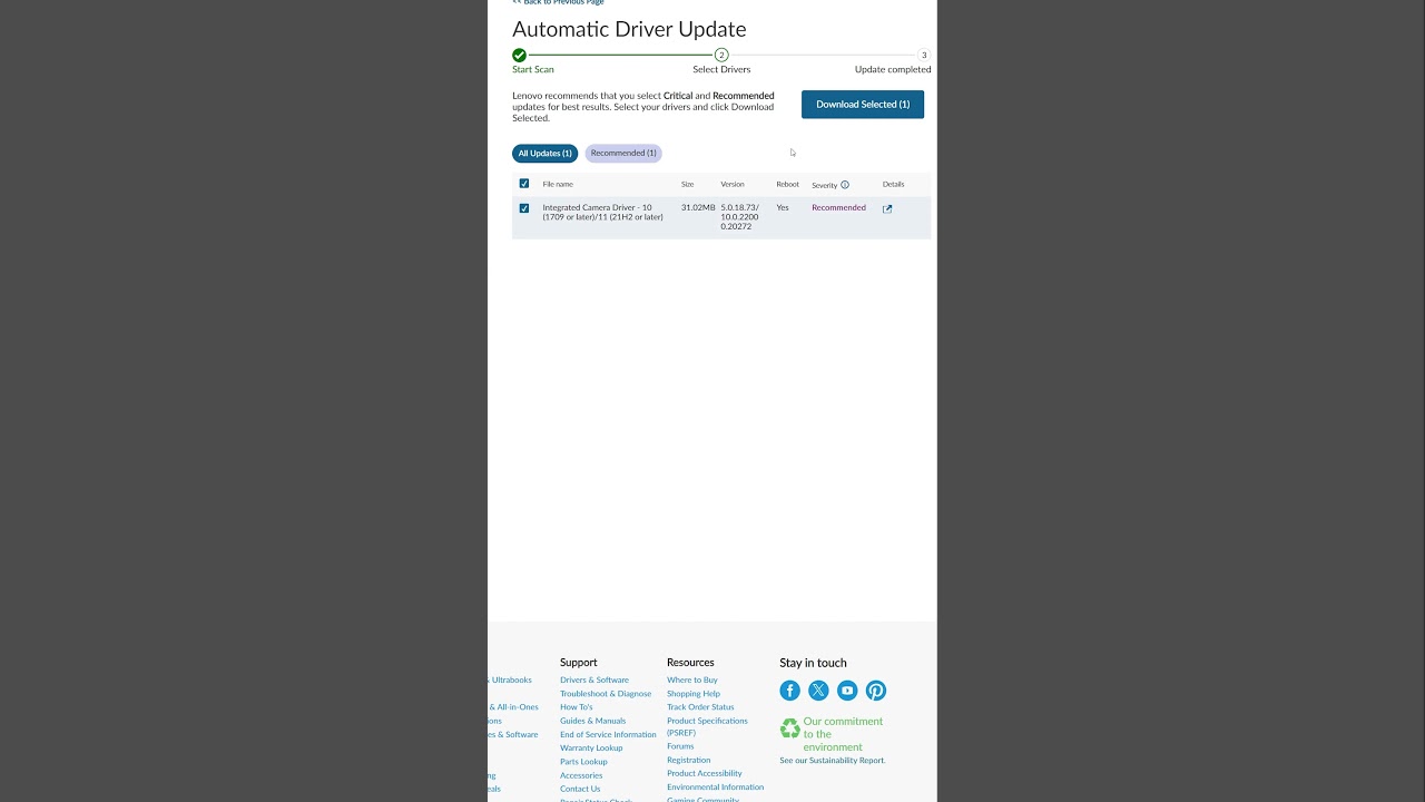 Automatically Update Your Drivers on Lenovo Support #lenovosettings #lenovosupport #lenovo