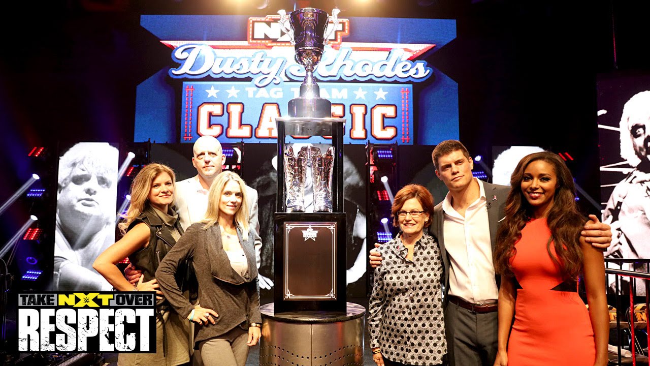 WWE Network: The Rhodes family unveils Dusty Rhodes Classic Cup: WWE NXT TakeOver: Respect Pre-Show