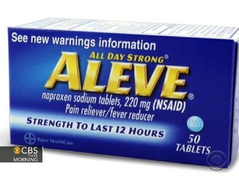 Aleve may have less heart risk than other pills