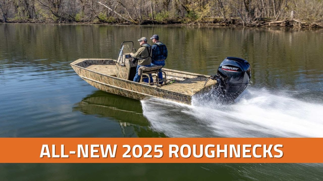 New Hunting and Fishing Features on 2025 Roughnecks | Lowe Boats