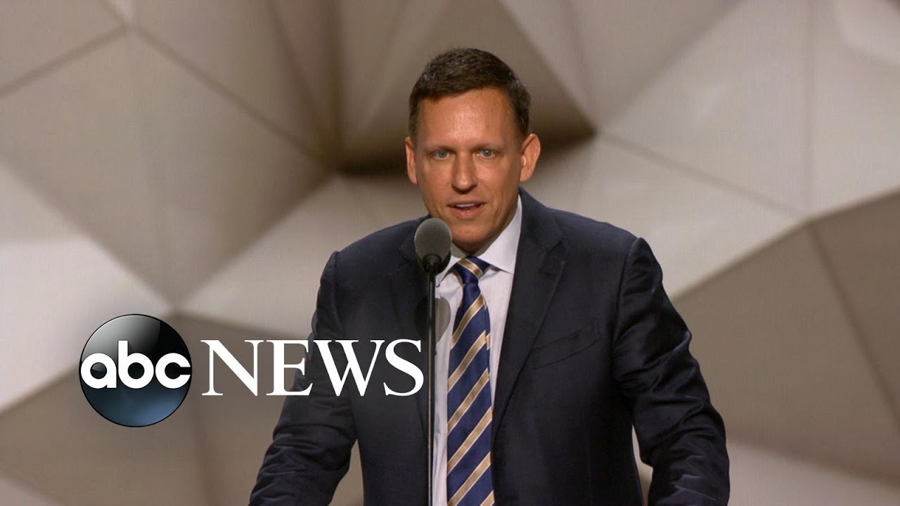 Peter Thiel: 'I'm Proud to Be Gay, I'm Proud to Be a Republican'