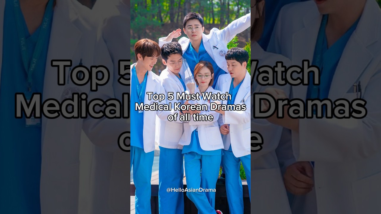 Top 5 Must Watch Medical Korean Dramas of all time #kdramashorts #shortsviral #kdramarecommendations