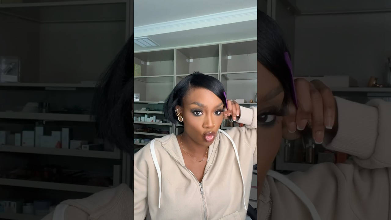 HELP! STYLING A SHORT BOB💇🏾‍♀️😅