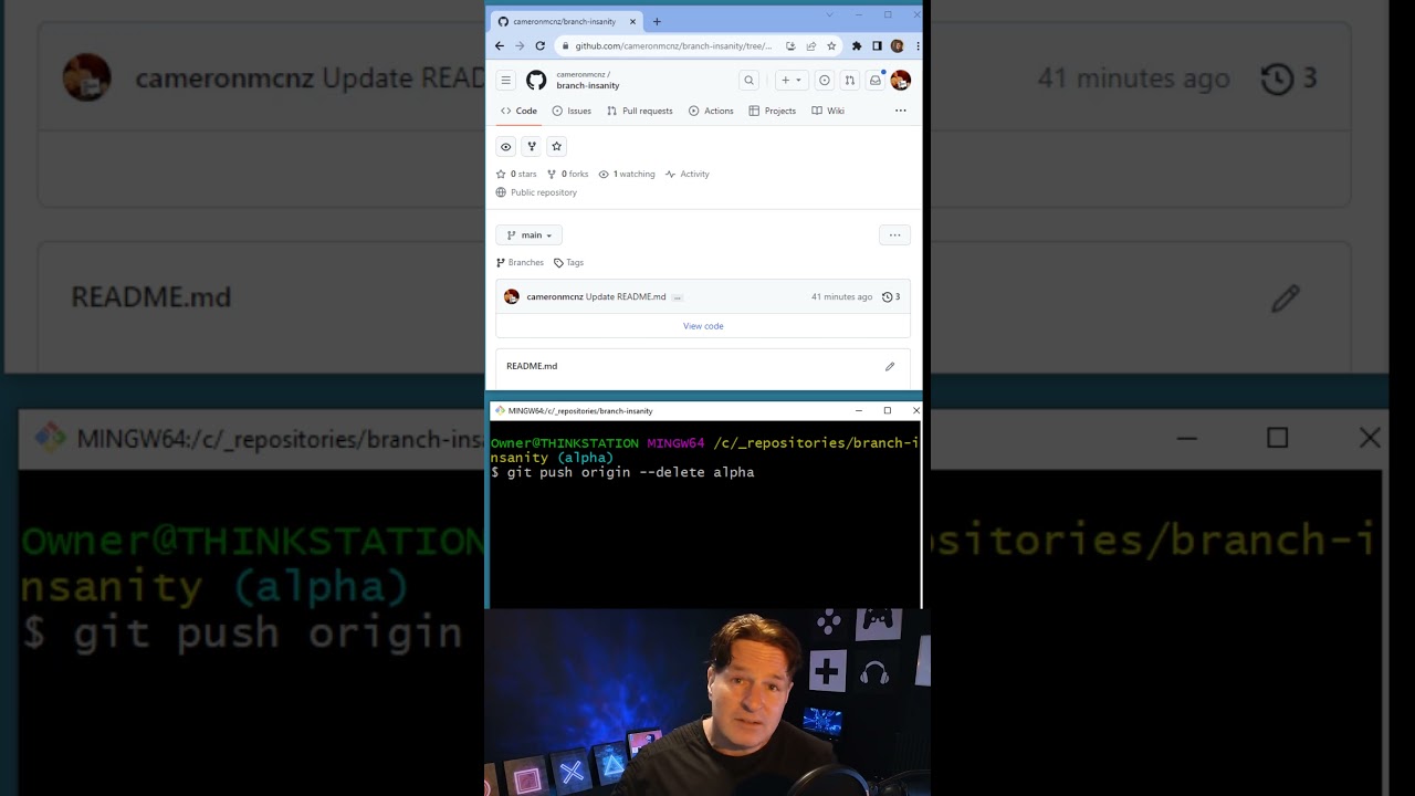 Delete a Git Branch Locally & Remotely