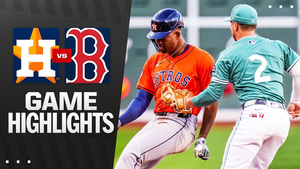Astros vs. Red Sox Game Highlights (8/1/25) | MLB Highlights