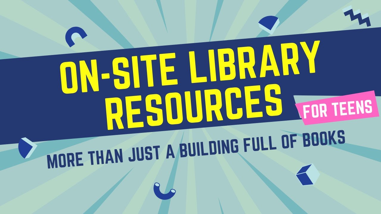 On-Site Library Resources- Incredible Staff Ready to Help YOU!