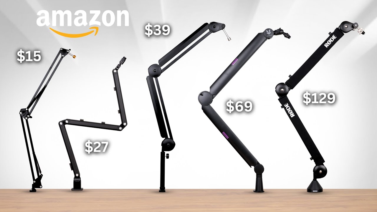 $15 vs. $130 Microphone - Which Microphone Arm Stand Is Best For Your Setup?!