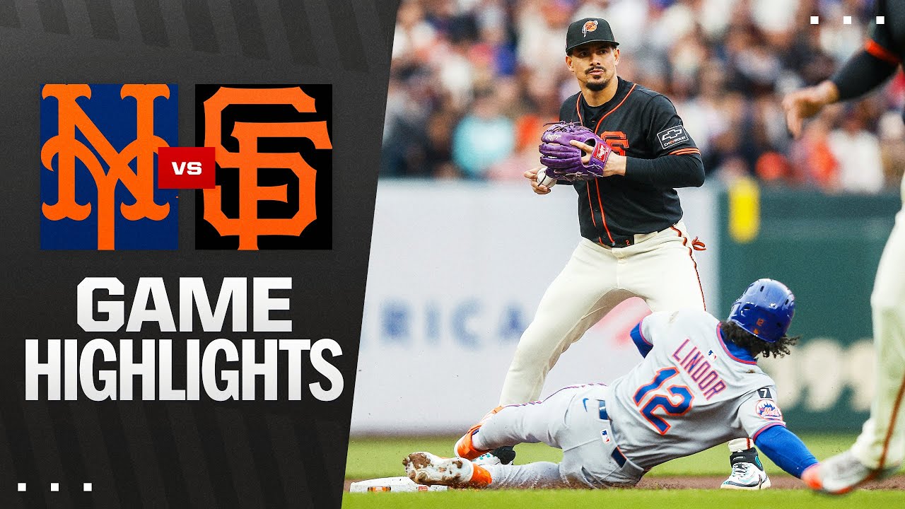 Mets vs. Giants Game Highlights (7/26/25) | MLB Highlights