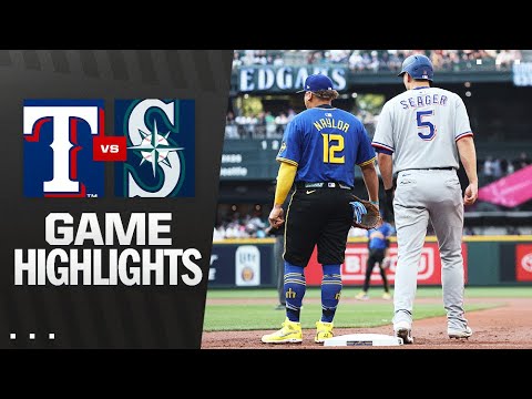 Rangers vs. Mariners Game Highlights (7/31/25) | MLB Highlights