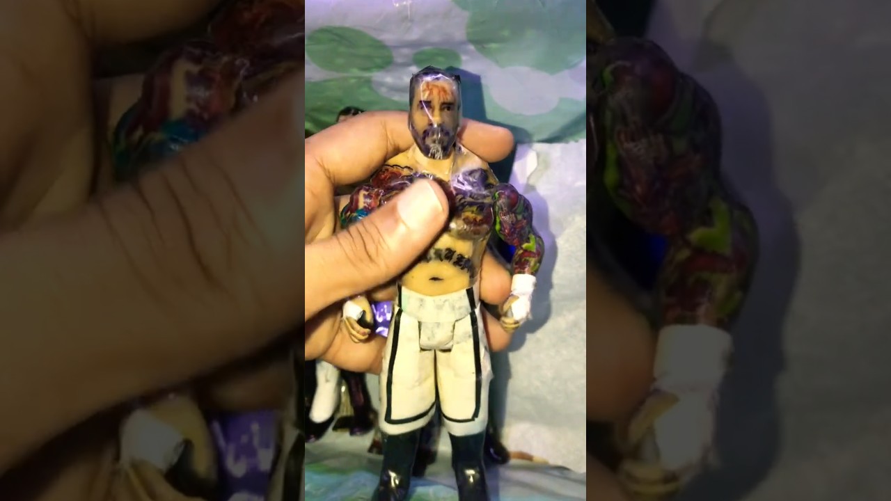 Bloody CM Punk ROH Custom Figure #cmpunk #roh