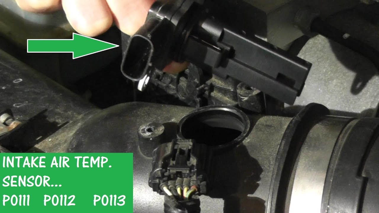 Intake Air Temperature Sensor P0111 / P0112 / P0113 | How to Test and Replace