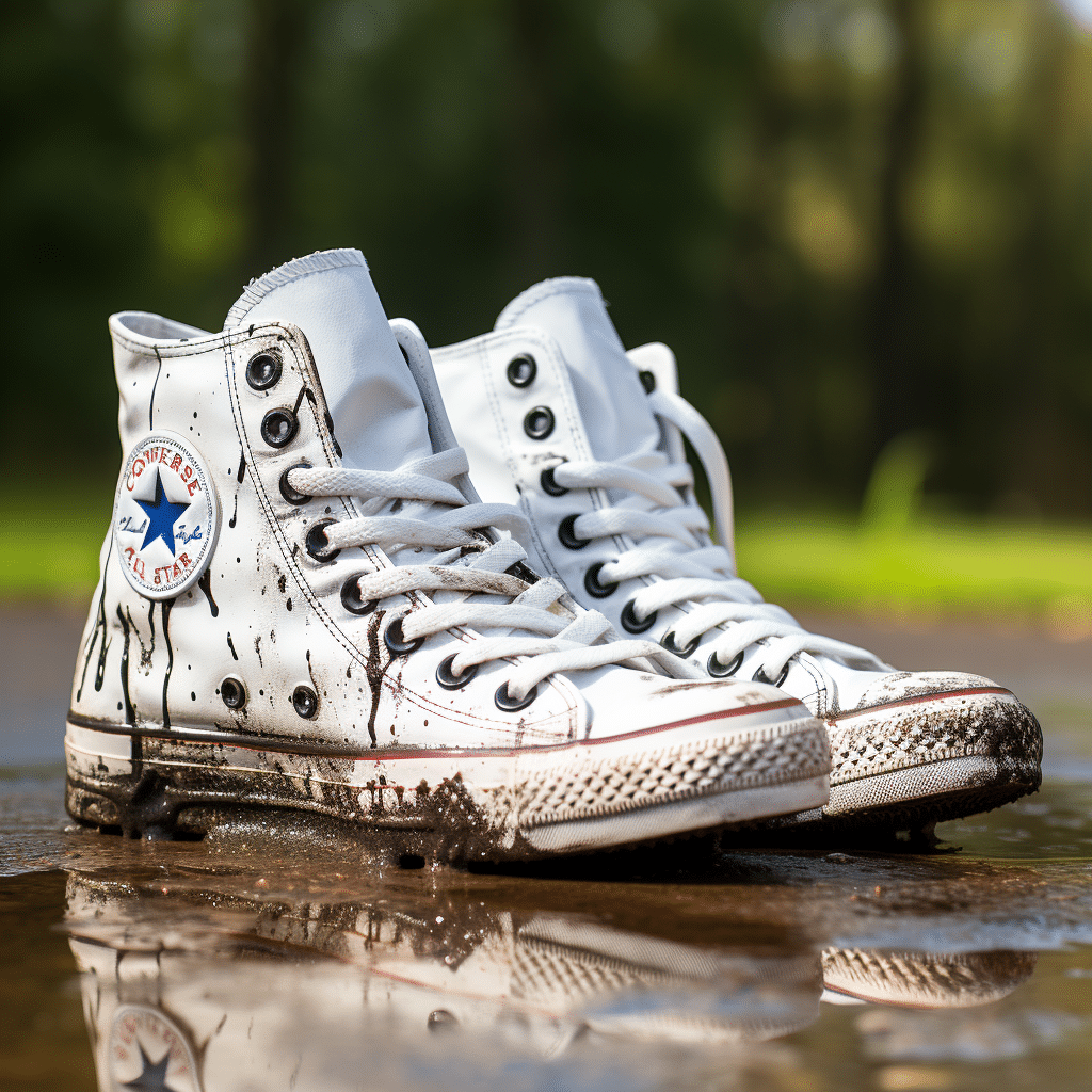 how to clean white converse