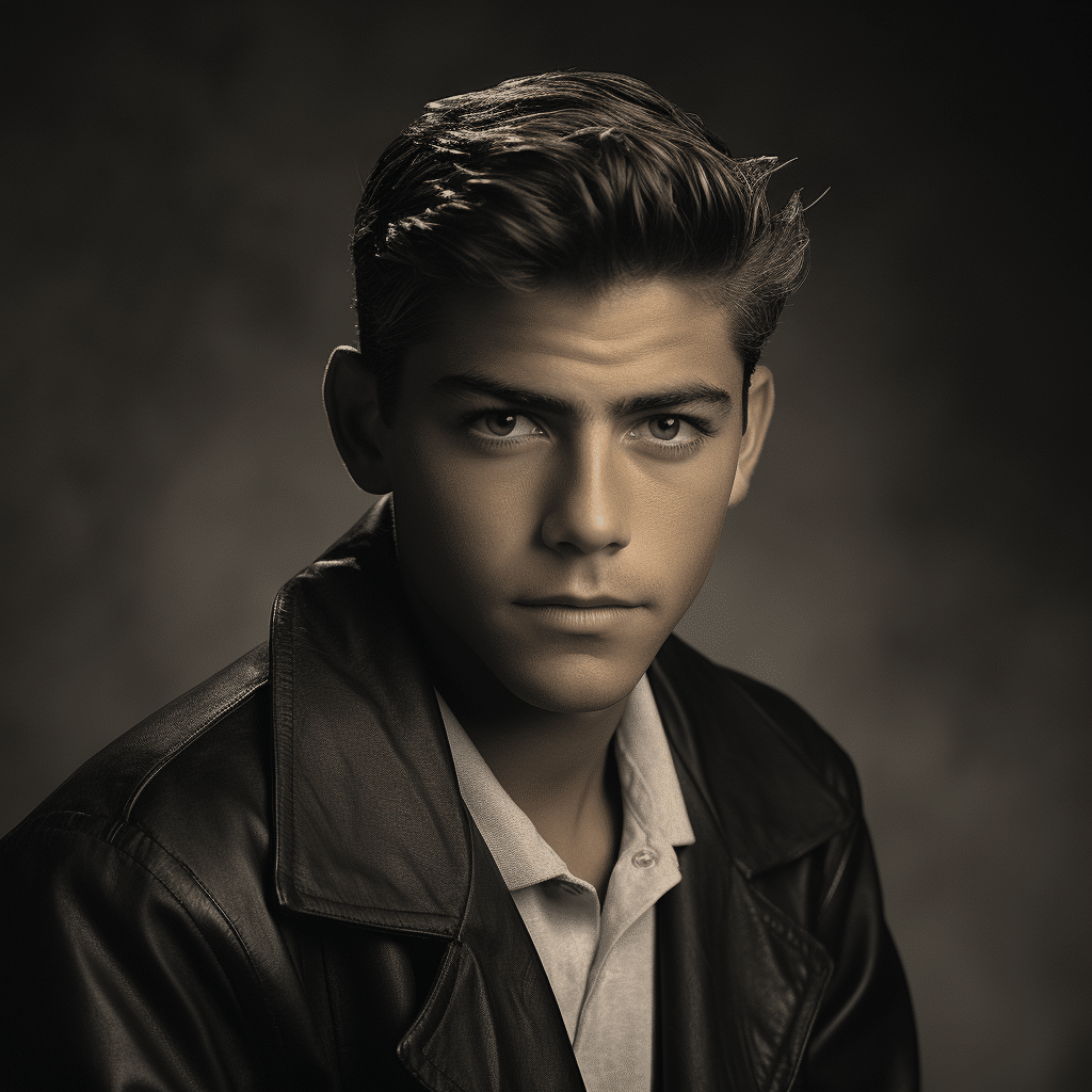 young george clooney