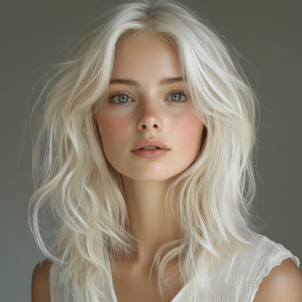 platinum hair