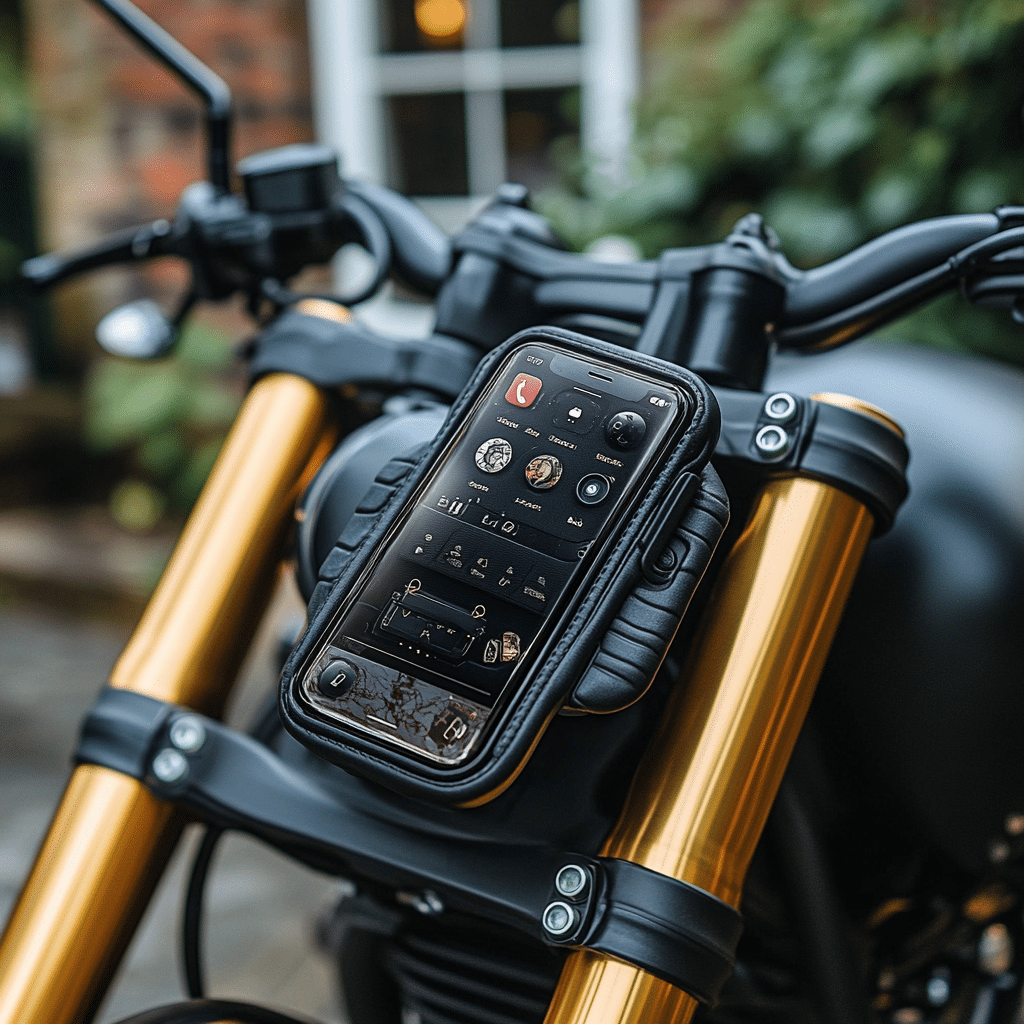 motorcycle phone mount