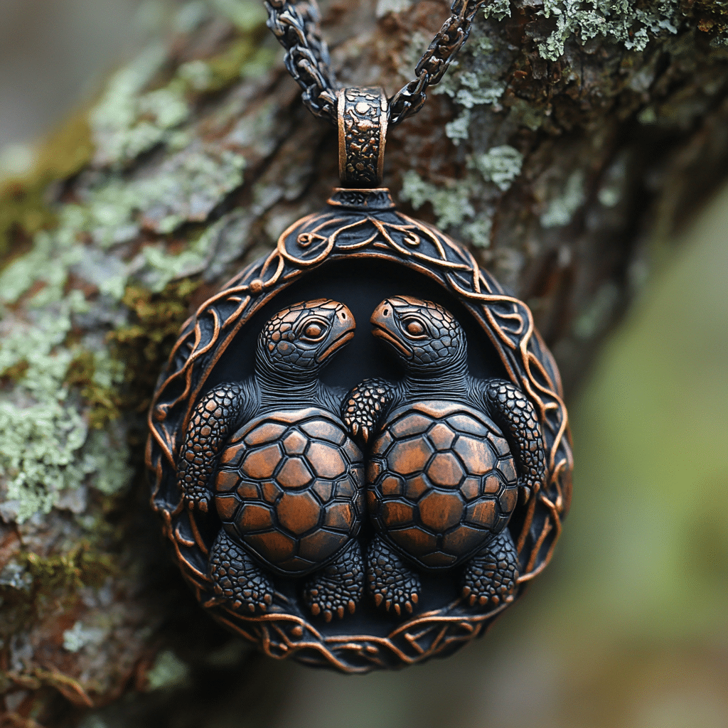 two headed turtle talisman